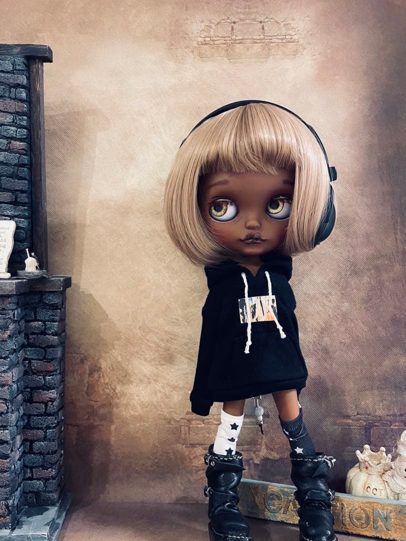 カスタム アイシードール ウィッグ アウトフィット付属 フルセット