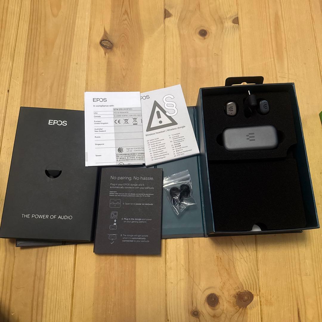 EPOS GTW 270 Hybrid ワイヤレスイヤホン