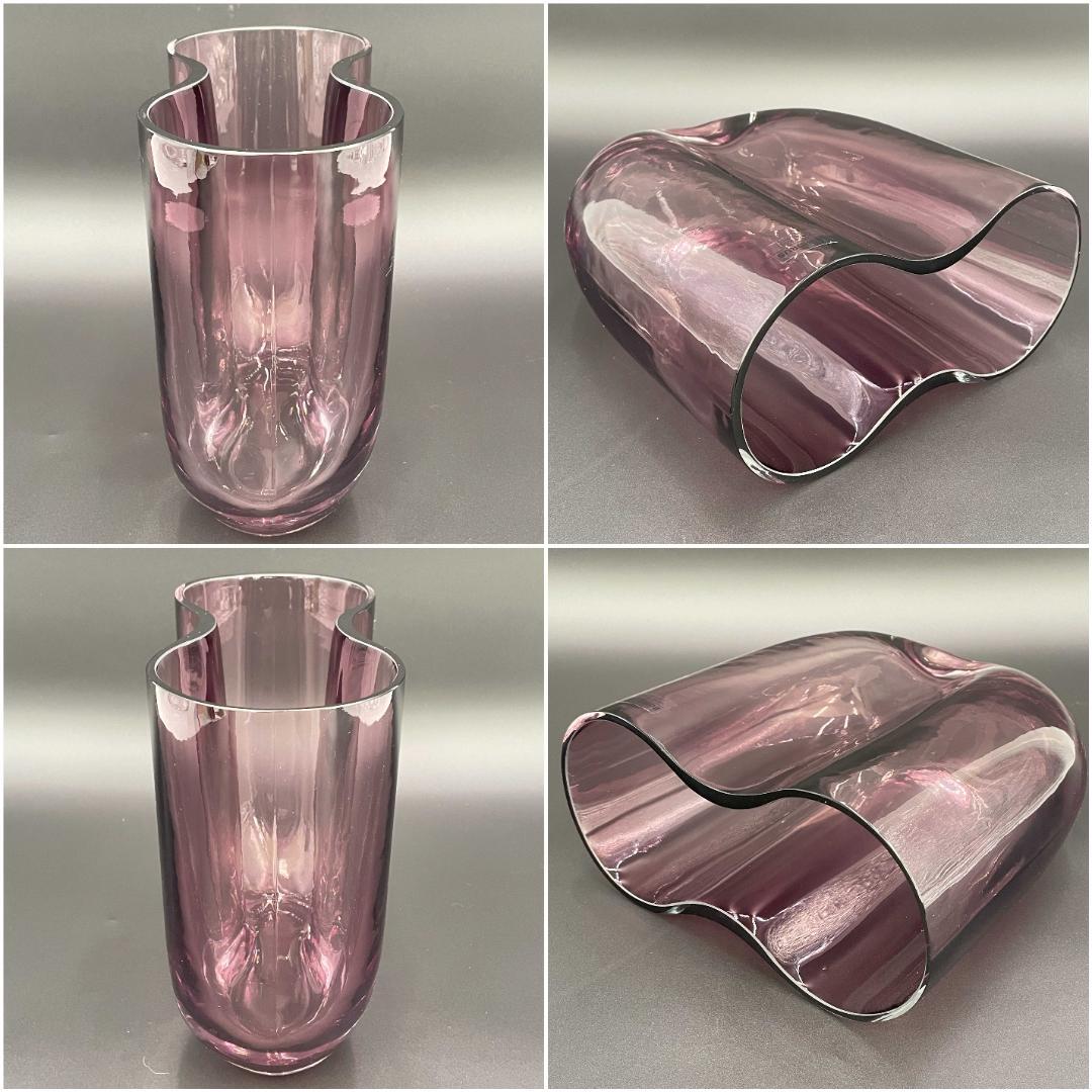 未使用 BOSPORUS ガラス花器 アンティークトルコ製 R8SC47