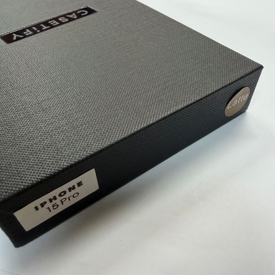 CASETiFY ウェーブシリコンケース iPhone15Pro ラテ MOFT