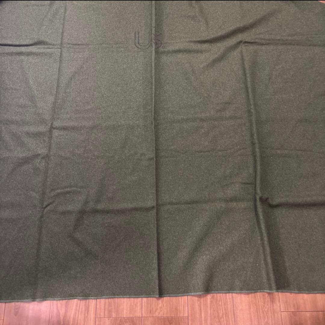 70s デッドストック　米軍実物　ウールブランケット　WOOL BLANKET