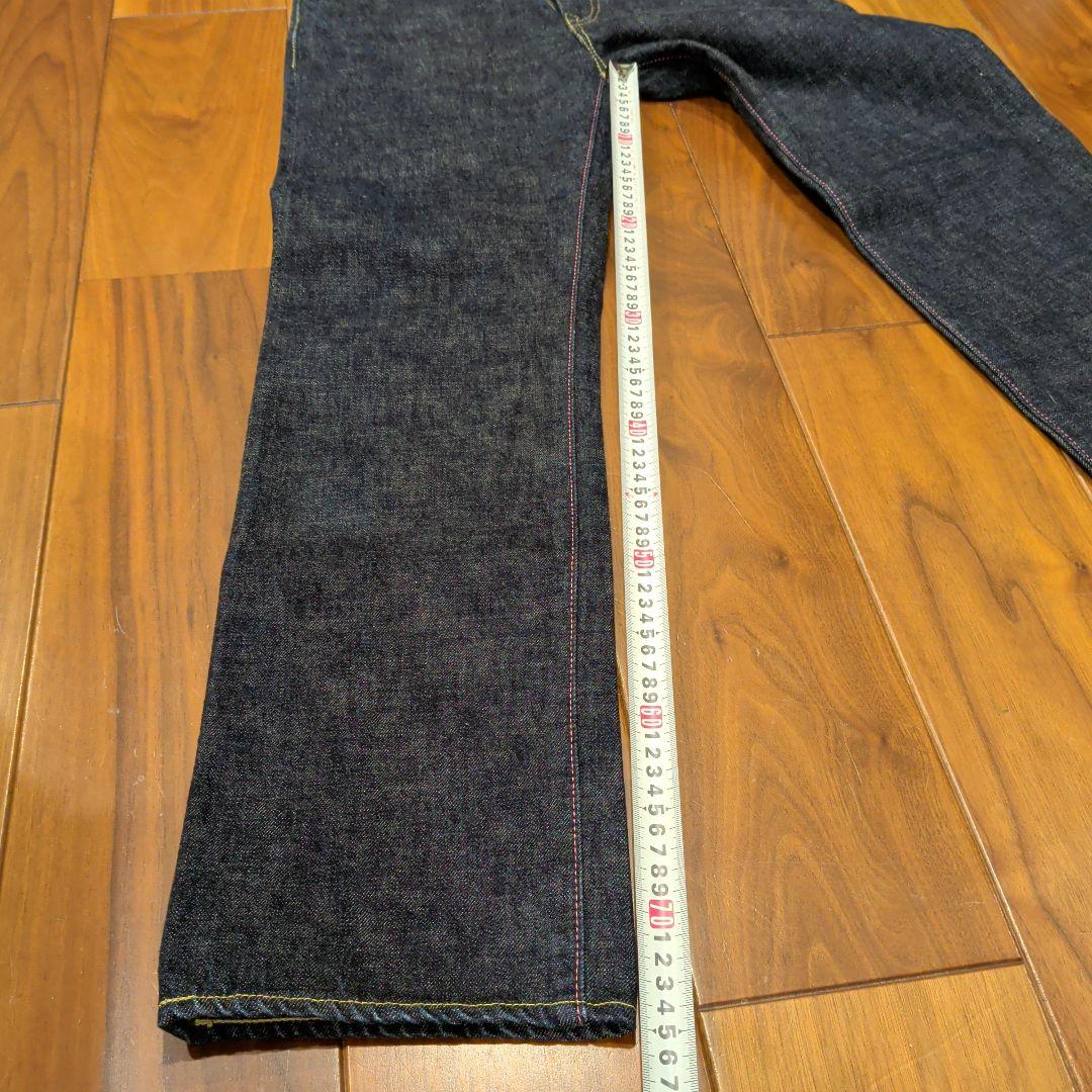 【未使用級】桃太郎ジーンズ　銅丹レーベル　特濃クラッシックストレート