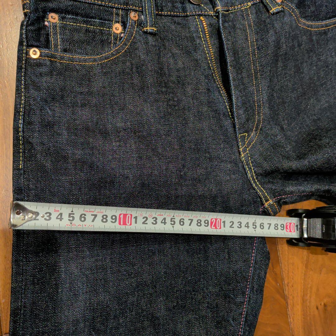 【未使用級】桃太郎ジーンズ　銅丹レーベル　特濃クラッシックストレート