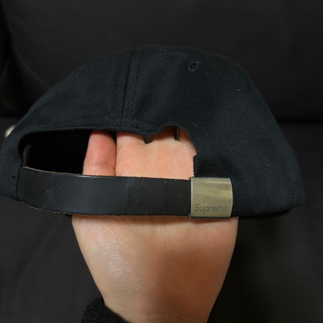 supreme キャップ　ブラック