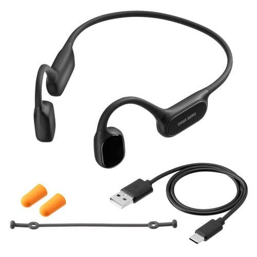 サンワサプライ　骨伝導イヤホン　集音器　HABC1