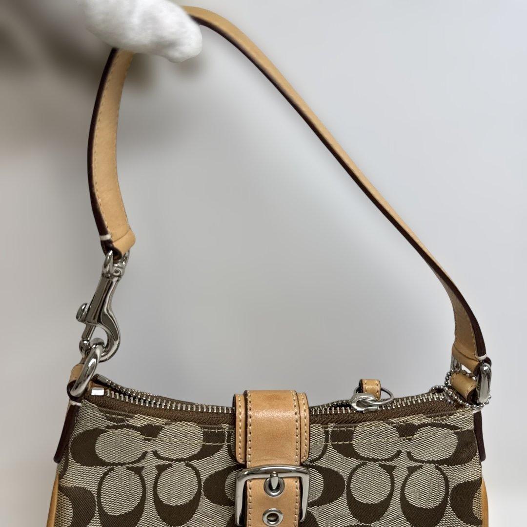 COACH ショルダーバッグ ロゴ柄