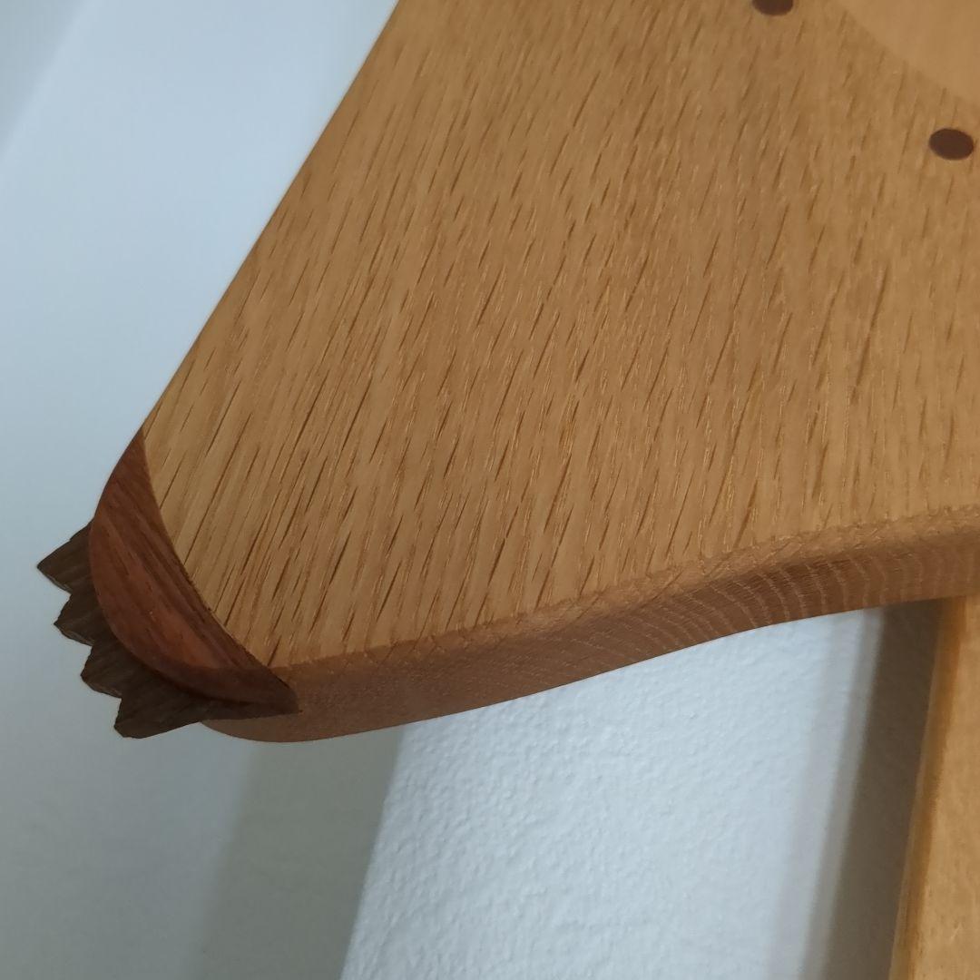 美品★北海道東川振興公社　コタンクルカムイ　エゾモモンガ　木工時計