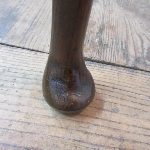 イギリス アンティーク 家具 コンソールテーブル ハーフムーン 猫脚 6133e