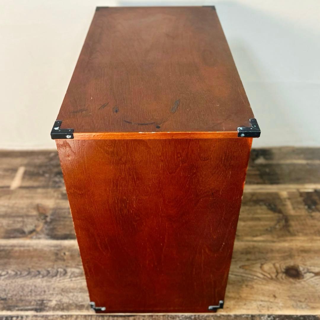 昭和後期〜平成初期 小物箪笥 時代箪笥 和箪笥　民藝箪笥 木製 和モダン 古家具