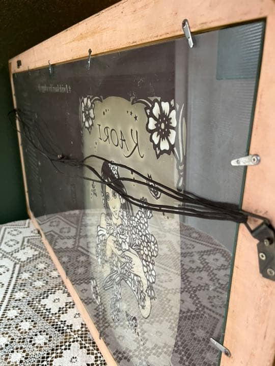 壁掛けミラー 鏡 インテリア アンティーク ビンテージ