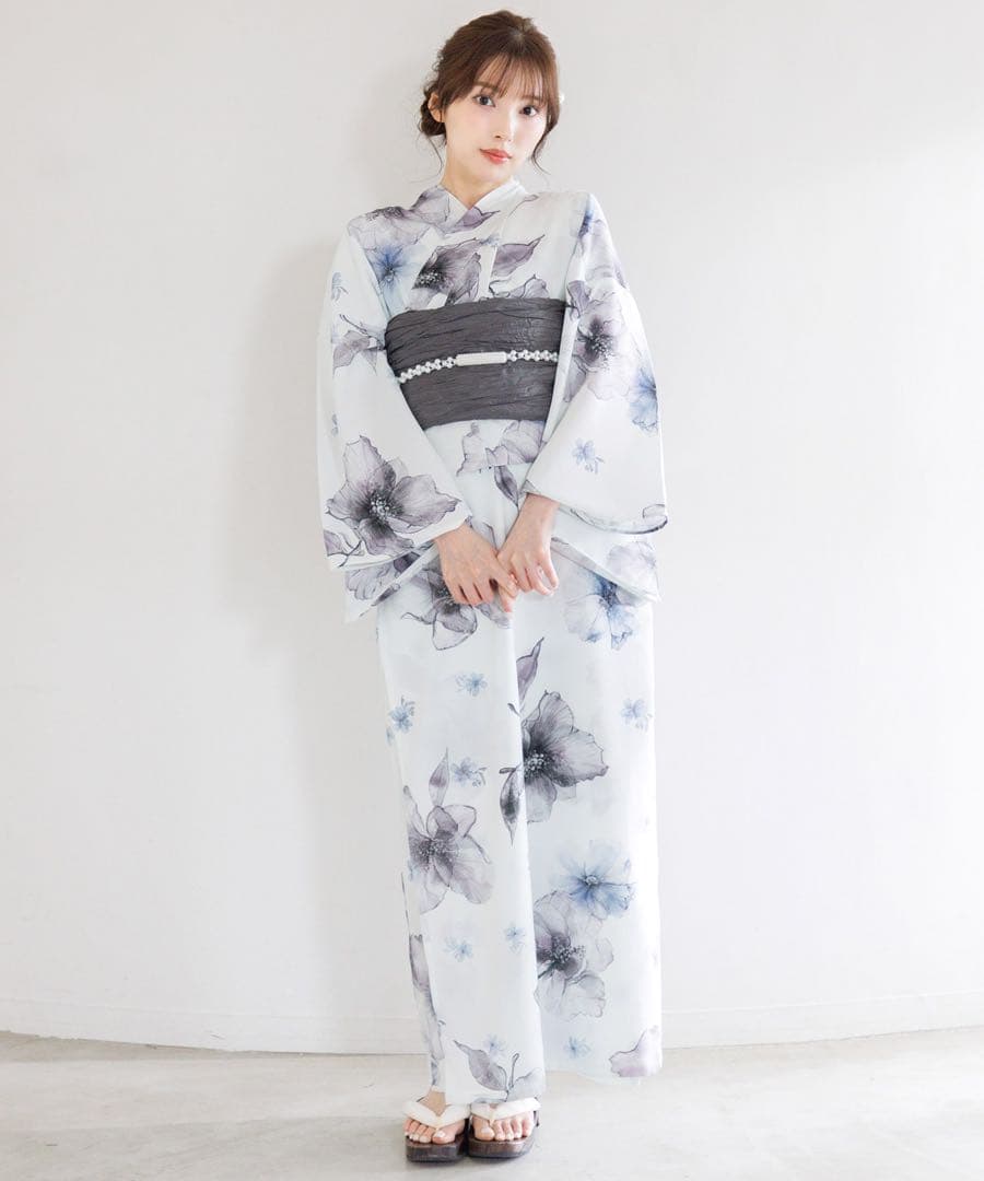 【新品】Dita ディータ★夕涼みの花帳★ワンピース浴衣3点セット　2way