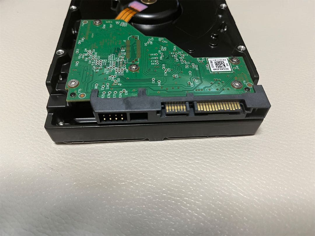 WD60EZAZ WD Blue 6TB HDD 10,943時間使用