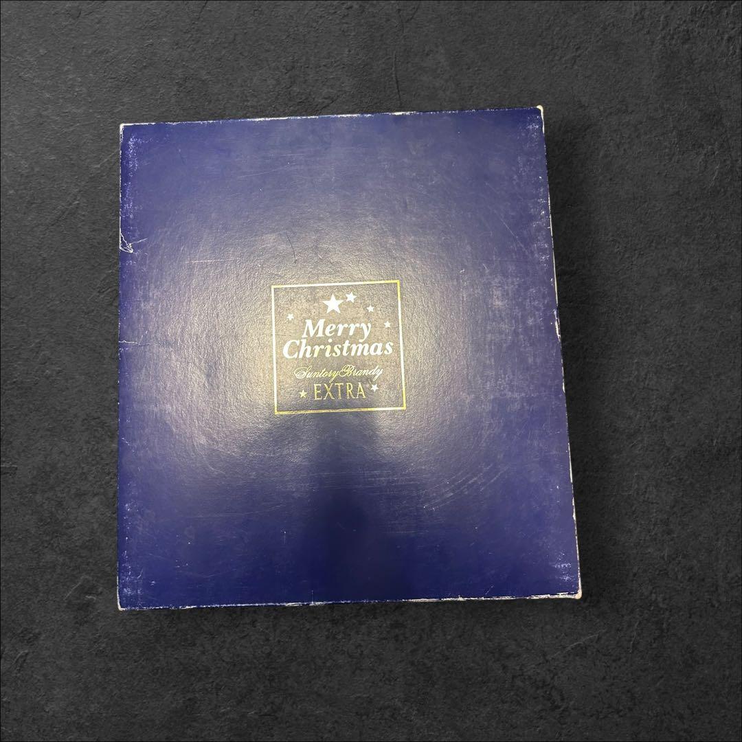 サントリー ブランデー エクストラ クリスマスボトル（そり型陶器ボトル）