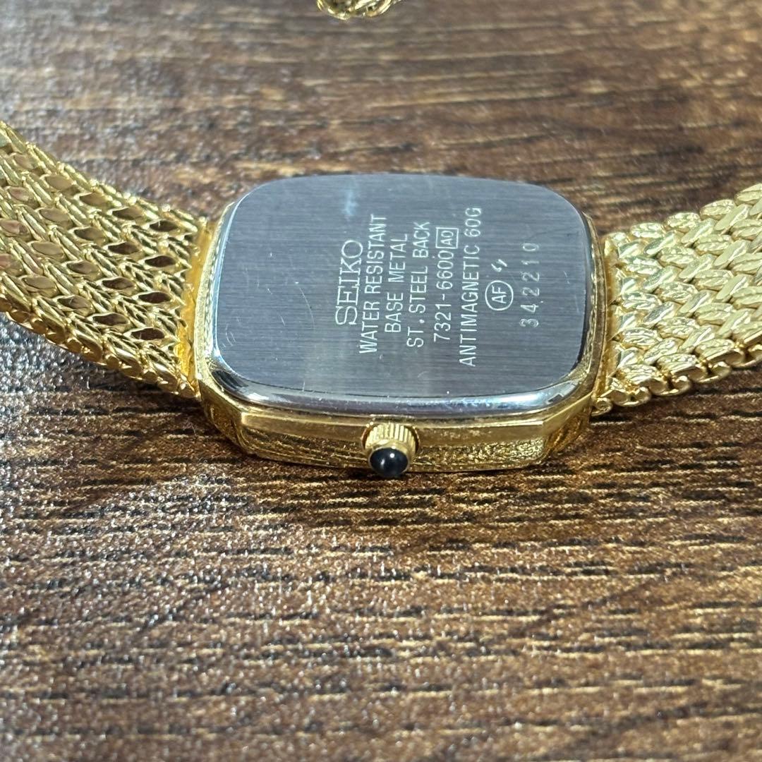 SEIKO エクセリーヌ　7321ー6600レディース腕時計
