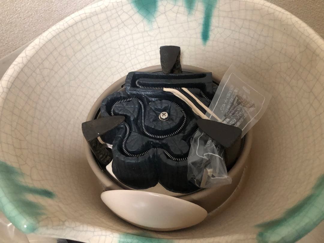 新品・茶道用・電熱風炉 さつま織部