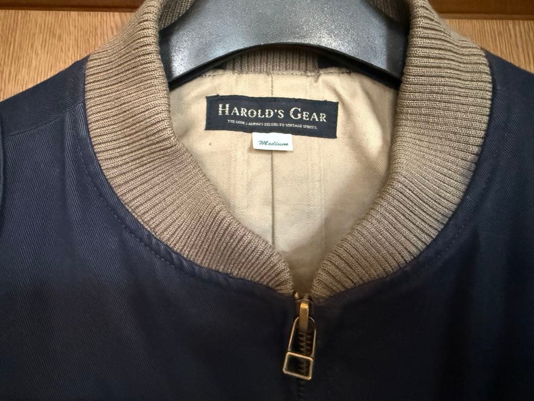 y*i様 希少 HAROLD'S GEAR ハロルズギア　ジャケット　紺色　ミデ