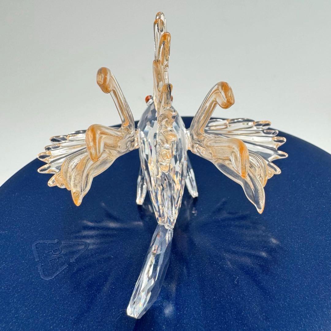 希少 廃盤品✨スワロフスキー カサゴ ライオンフィッシュ 置物 クリスタル