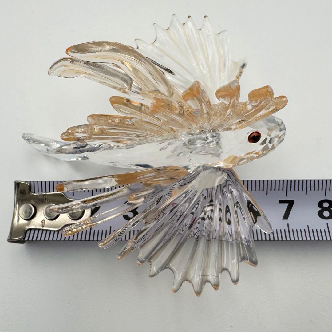 希少 廃盤品✨スワロフスキー カサゴ ライオンフィッシュ 置物 クリスタル