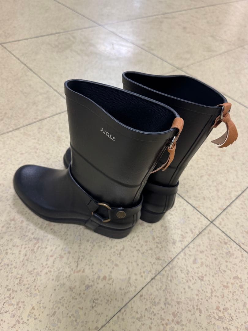 AIGLEレインブーツ23.5cm