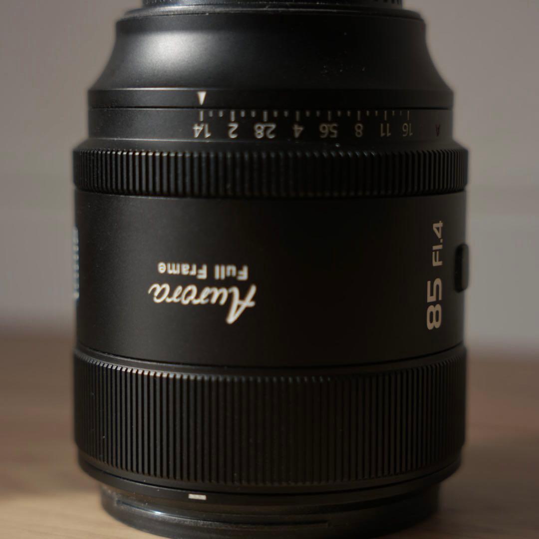 SIRUI Aurora 85mm F1.4 フィルター2点セット Eマウント