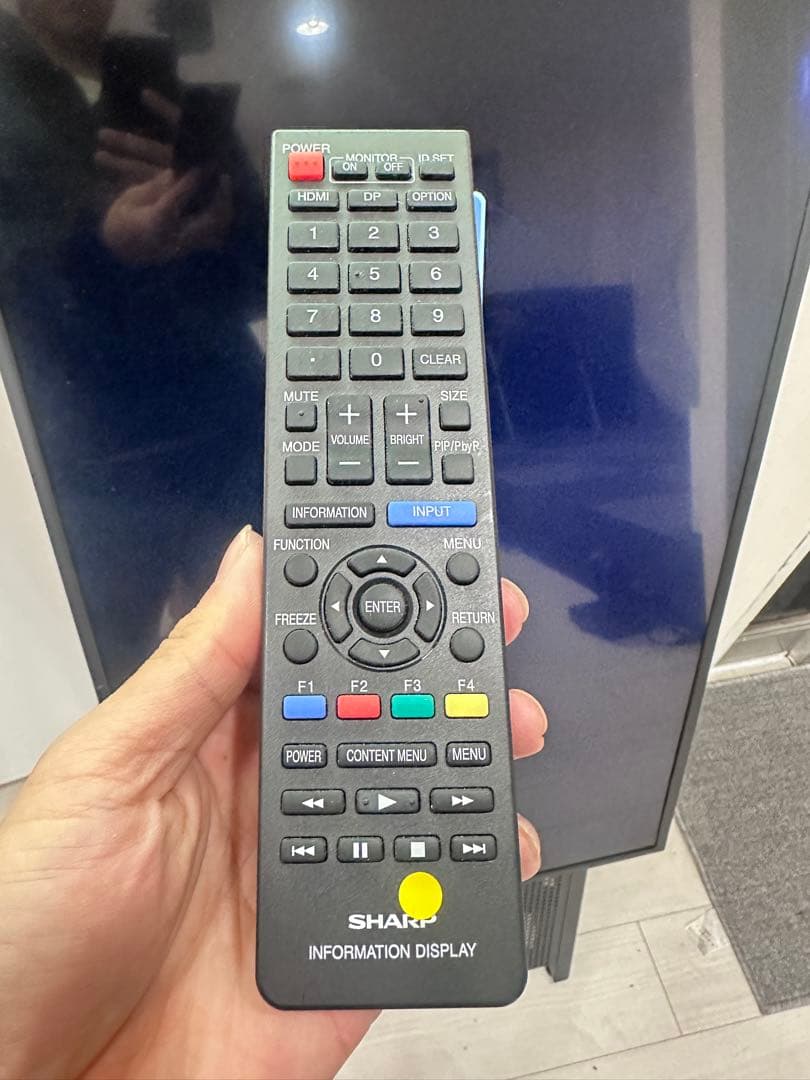 シャープ 43インチ-スタンドセット HW431業務用 電子看板 ディスプレイ