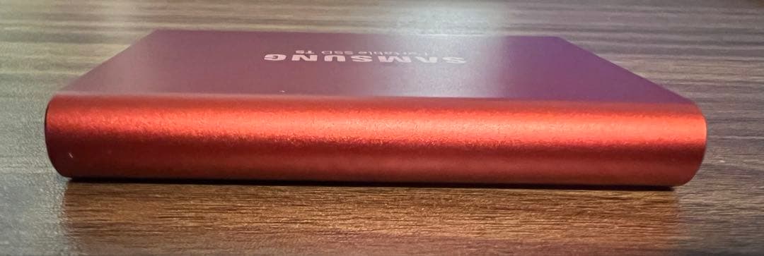 Samsung 外付けSSD T5 1TB 『MU-PA1T0R』限定 レッド