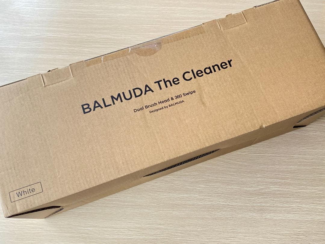 新品 バルミューダ 掃除機 BALMUDA C01A-WH