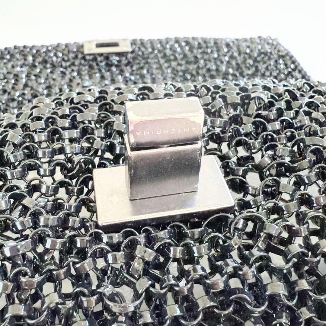 現行品　アンテプリマ　ルッケット II ミディアム　横長　エナメルブラック