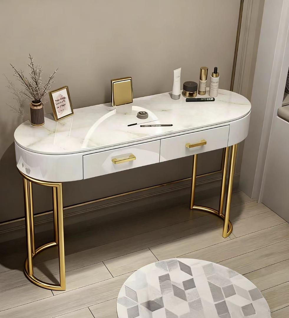 ホワイトドレッサー 訳あり品　写真をご確認 201-100-35 デスクのみ