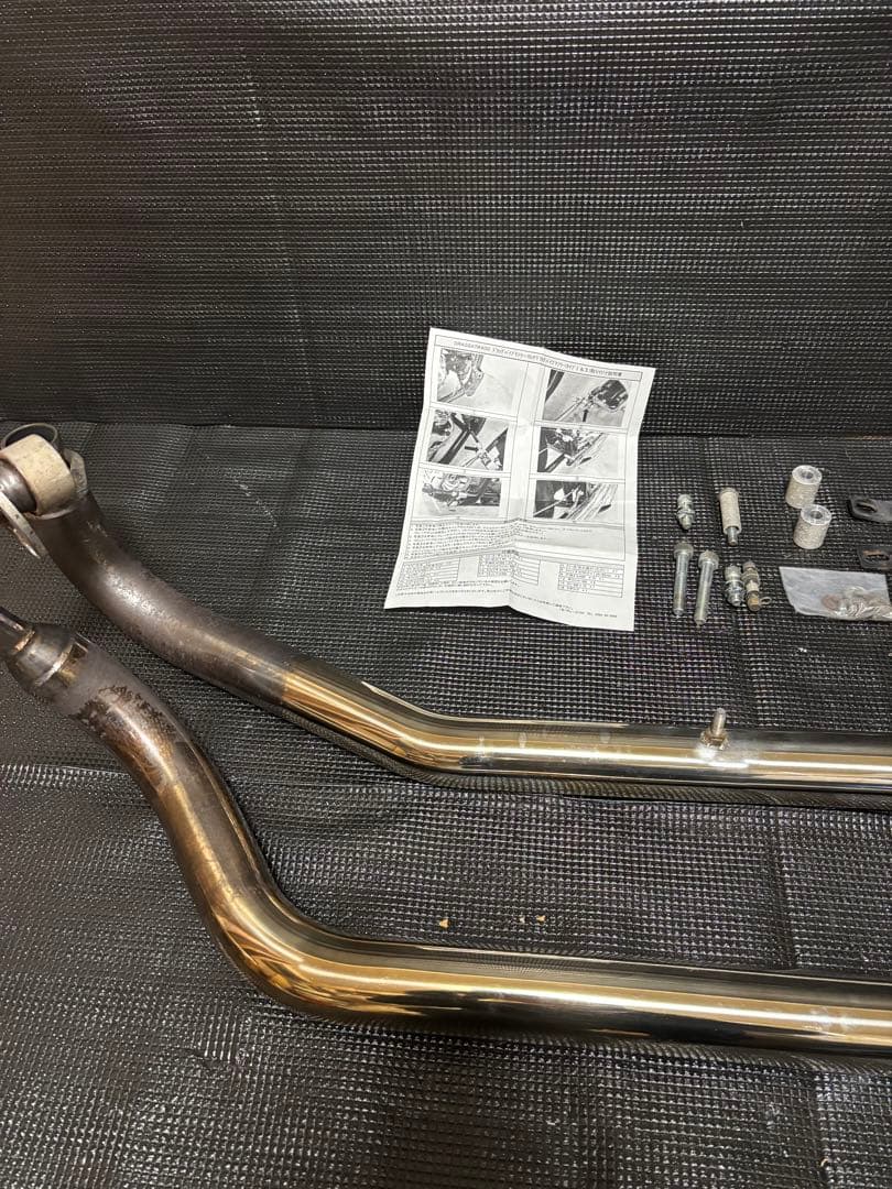 ドラッグスター400 ガレージT&F ドラッグパイプマフラー スラッシュ