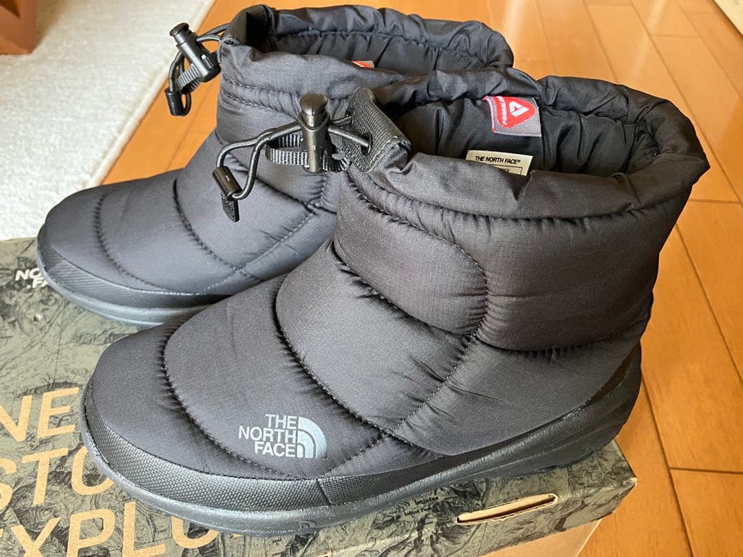 美品★ノースフェイス　ヌプシブーティー24 ブラック