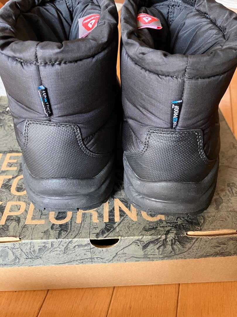 美品★ノースフェイス　ヌプシブーティー24 ブラック