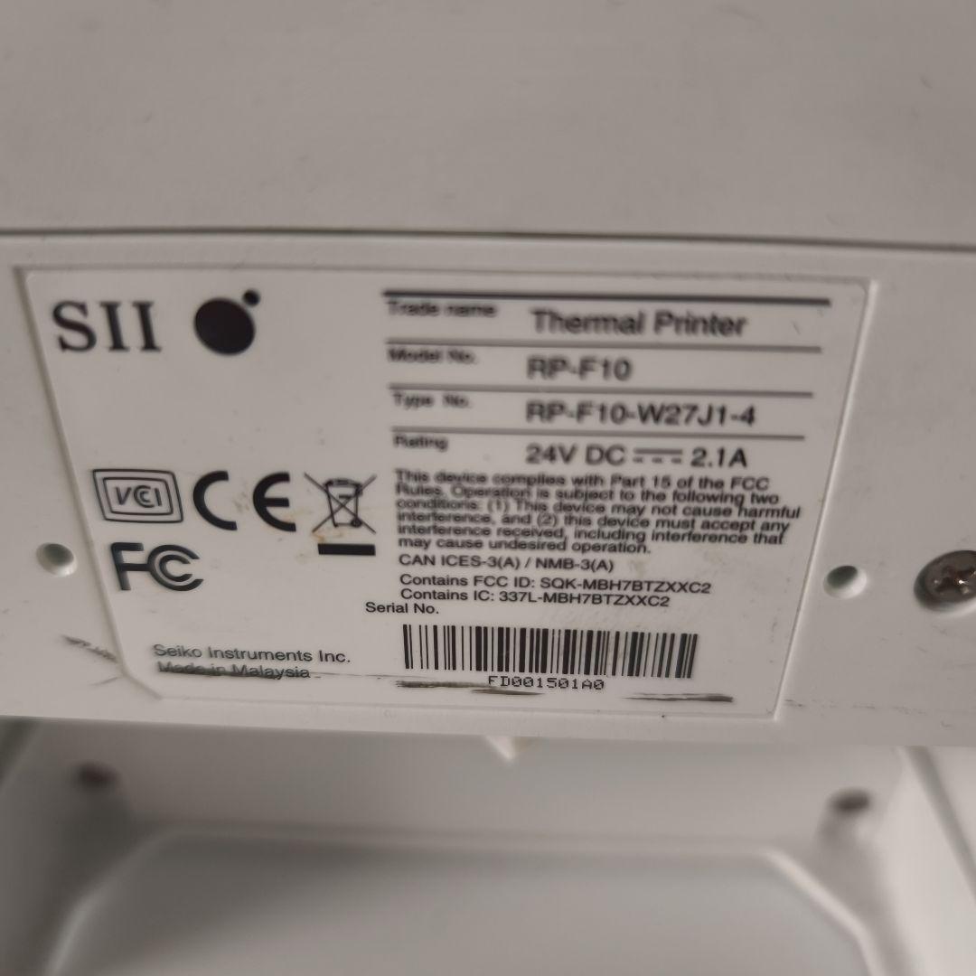 【エアレジAirレジ】SIIサーマルプリンターとキャッシュドロワ