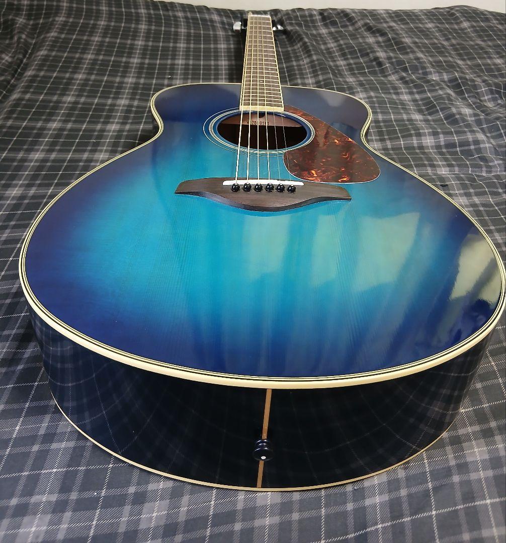 美品 YAMAHA ヤマハ FS720S CBA アコースティックギター ブルー