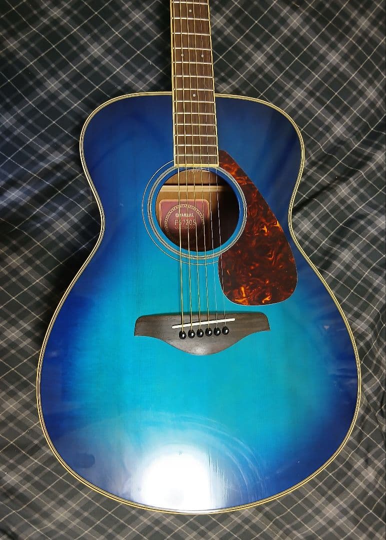 美品 YAMAHA ヤマハ FS720S CBA アコースティックギター ブルー