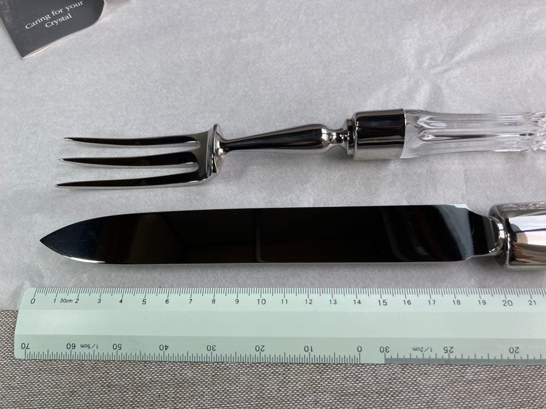  CRYSTAL ナイフ&フォーク