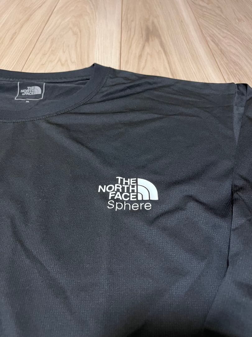 ノースフェイス　sphere ロングTシャツ　ブラック　XL