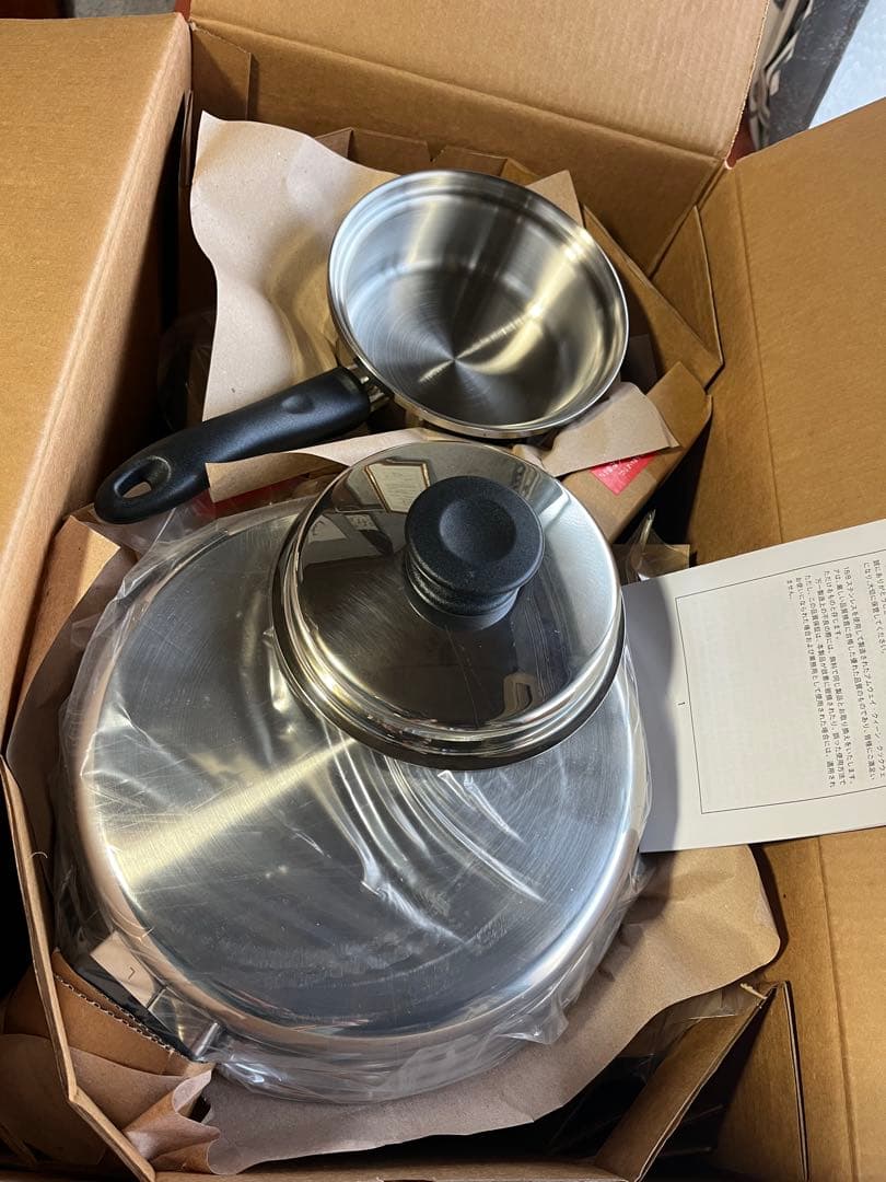 無水調理、重ね調理でヘルシー時短クックAmway クイーンクック21ピースセット