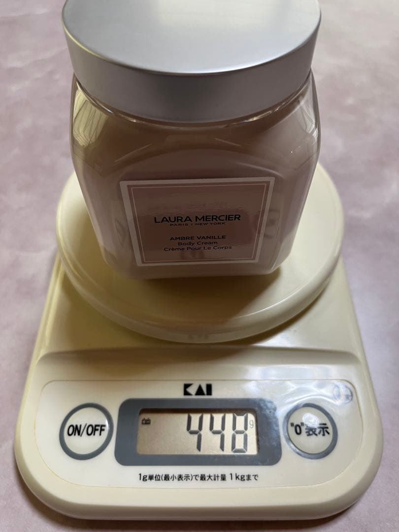 ローラメルシエ ホイップトボディクリーム　アンバーバニラ