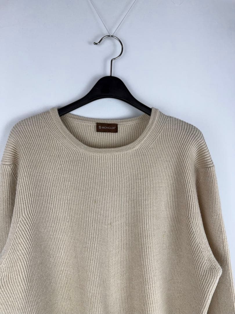 トップス MONCLER ARCHIVE VIRGIN WOOL KNIT