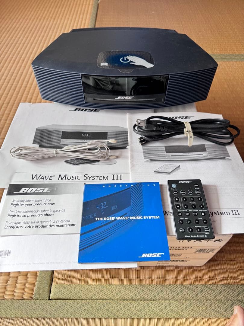BOSE Wave Music System III正規店限定ミッドナイトブルー