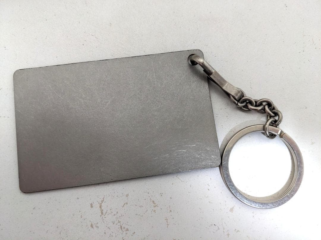 美品 レア メゾンマルジェラ 11 クレジットカードモチーフ キーリング