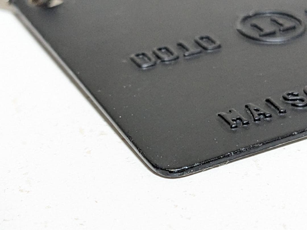 美品 レア メゾンマルジェラ 11 クレジットカードモチーフ キーリング