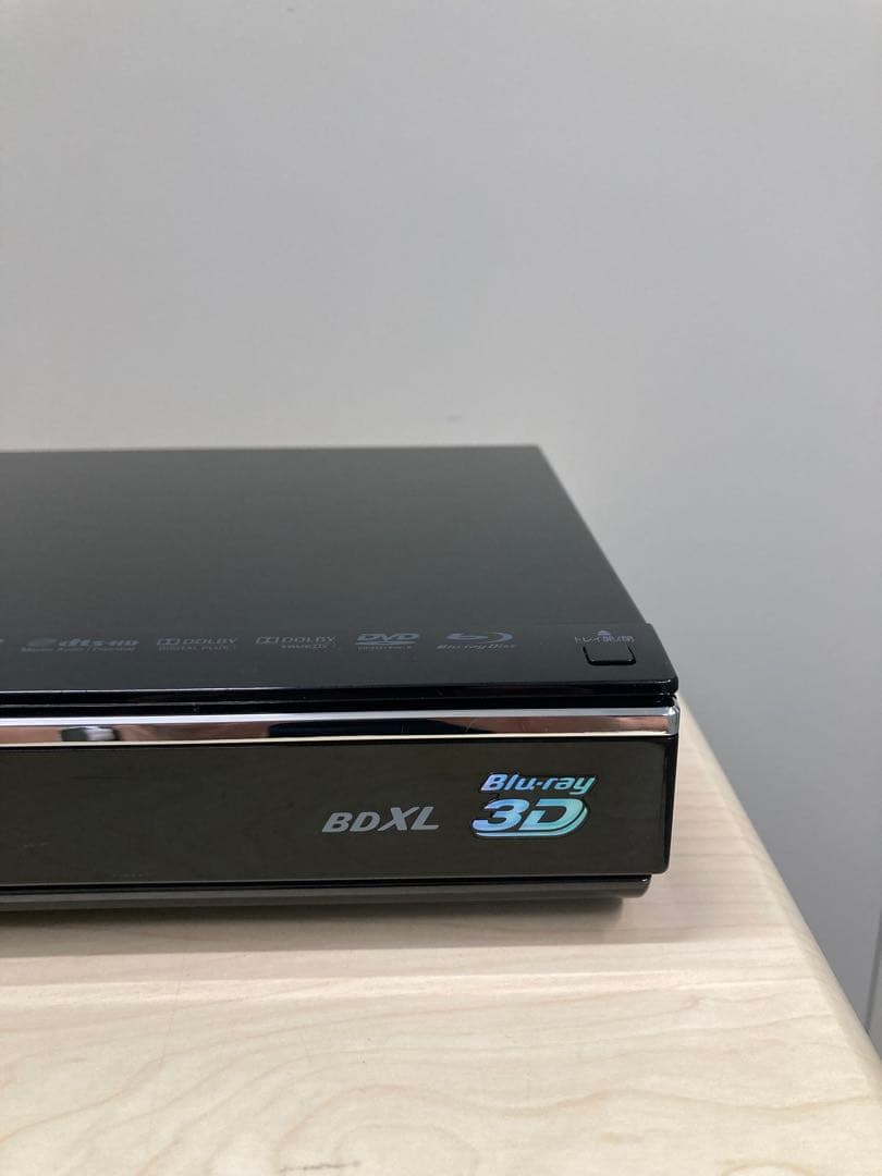 1TB リモコン美品　シャープ　AQUOS ブルーレイ　BD-HDW 80