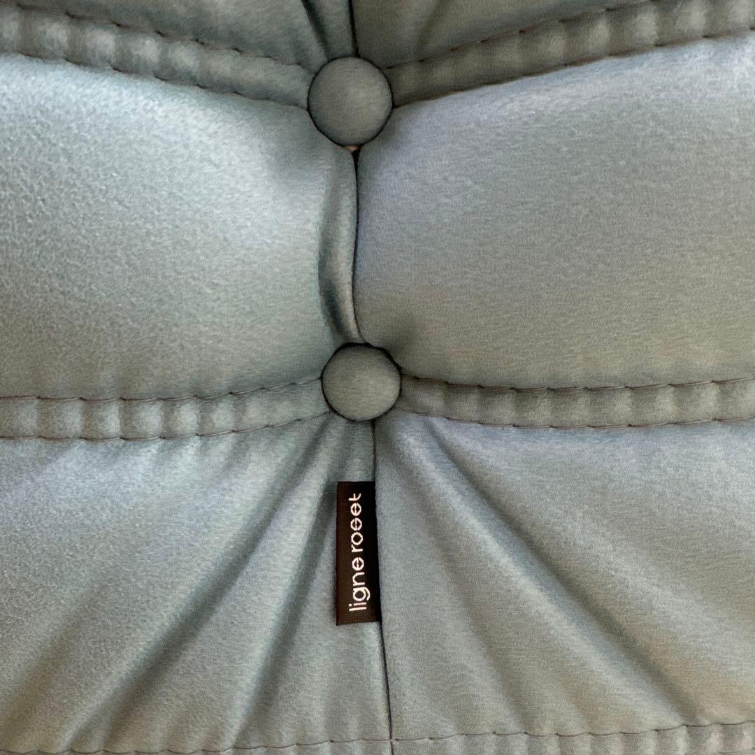 リーンロゼ ロゼトーゴミニ ブルー系 Mランク張地/人工皮革/販売価格17万円