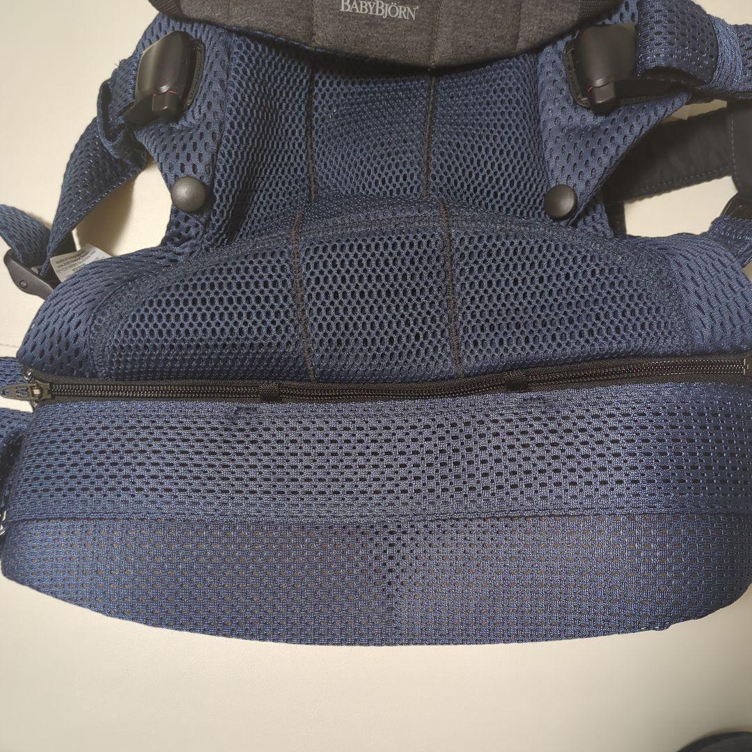 【美品】ベビービョルン ハーモニー 抱っこ紐 メッシュ ネイビーブルー