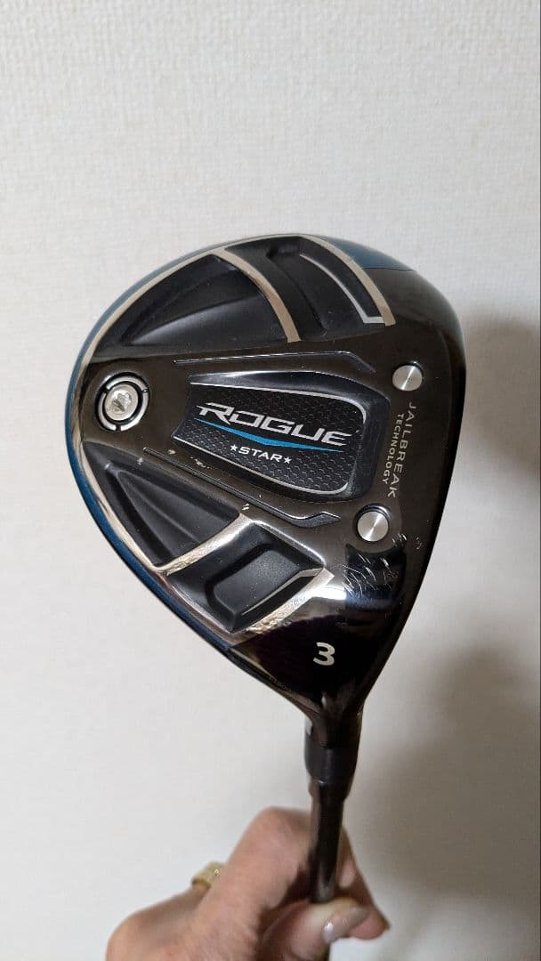 ★キャロウェイ・ローグ ３W★使用感少、美品★ヘッドカバー無し★