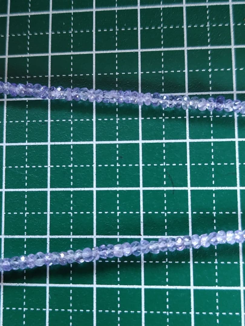 【鑑別書】K18 タンザナイト　ネックレス