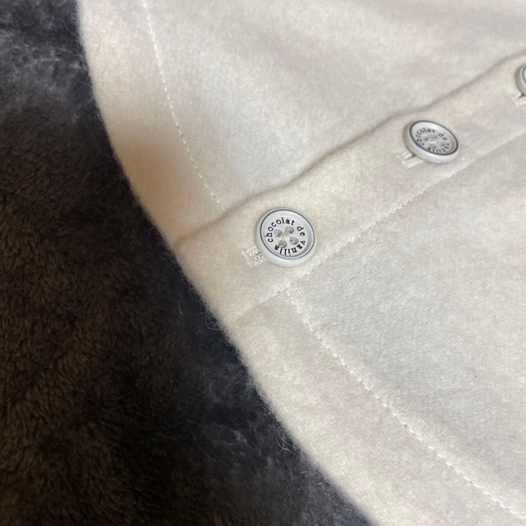 アトリエgg ウールハイネックベストサイズ19ハーフ