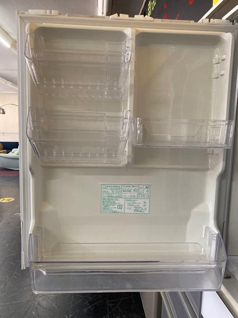 中古品　6ドア2018年SHARP 冷蔵庫 プラズマクラスター搭載　配達埼玉
